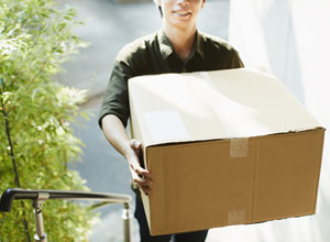 荷物の引き取り